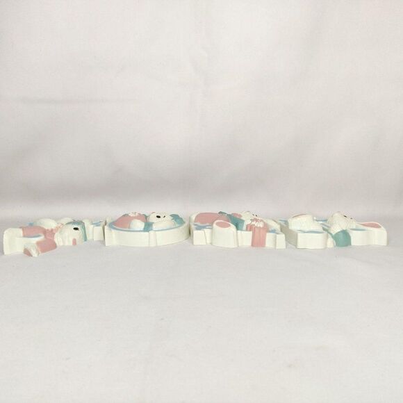 Bunny Love Letters Nursery Decor Easter Decor Wall Hanging Shelf Display Burwood - Picture 6 of 10